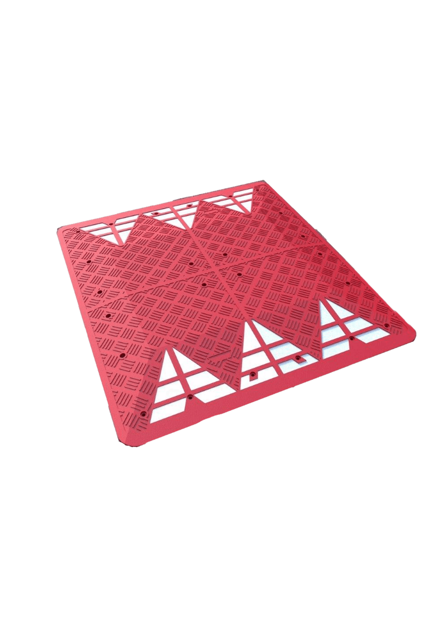 Berliner Bremsschwellenkissen 2 m x 1,8 m – Rot