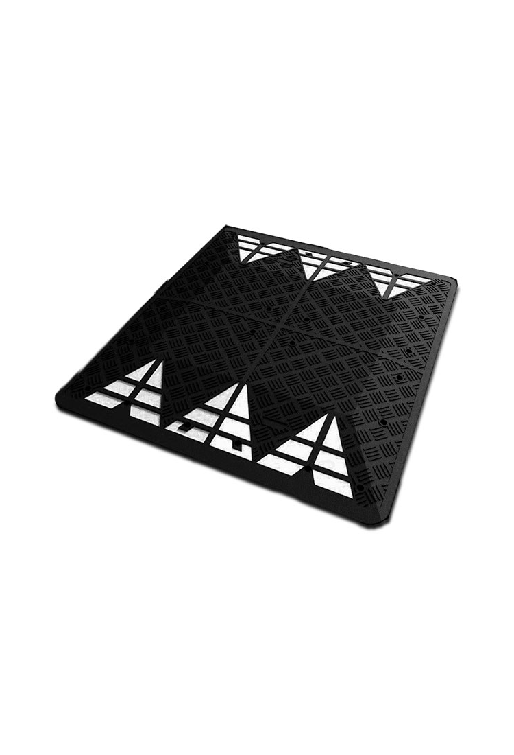 Coussin berlinois ralentisseur 2 m x 1.8 m - Noir