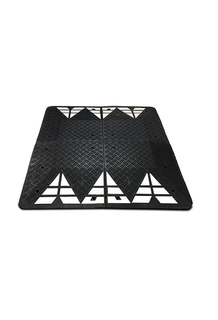Coussin berlinois ralentisseur  2 m x 1.8 m - Noir